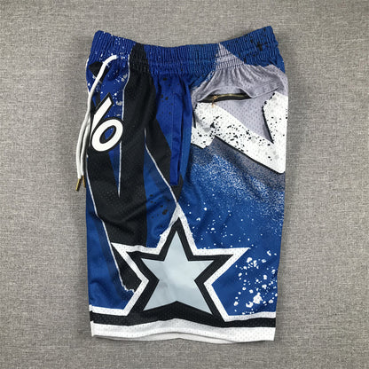 Men's Orlando Magic Blue Swingman Pocket Shorts1
