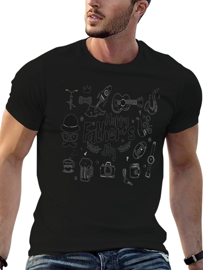 Happy Fathers Day Graphic Tee - Dad Gift