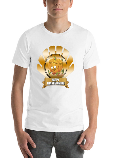 Thanksgiving Pumpkin Cartoon T-Shirt