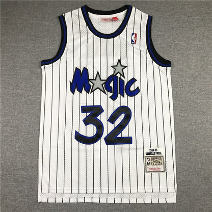 Men's Orlando Magic Shaquille O'Neal White Classics 1994-95 Swingman Jerseys