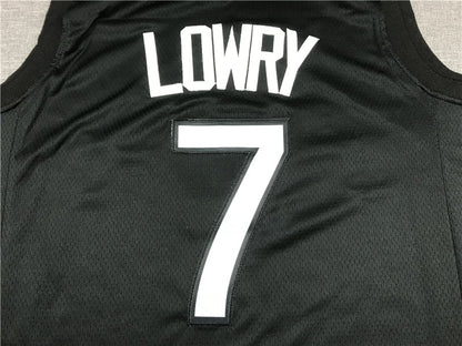 Men's Toronto Raptors Kyle Lowry Black/Purple 2020/21 Swingman Player Jerseys