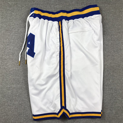 Men's UCLA Bruins White Basketball Shorts