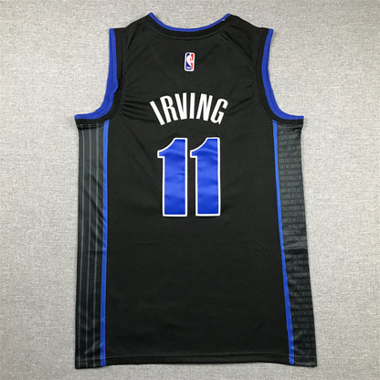 Men's Dallas Mavericks Kyrie Irving #11 Black 2023/24 Swingman Jerseys - City Edition