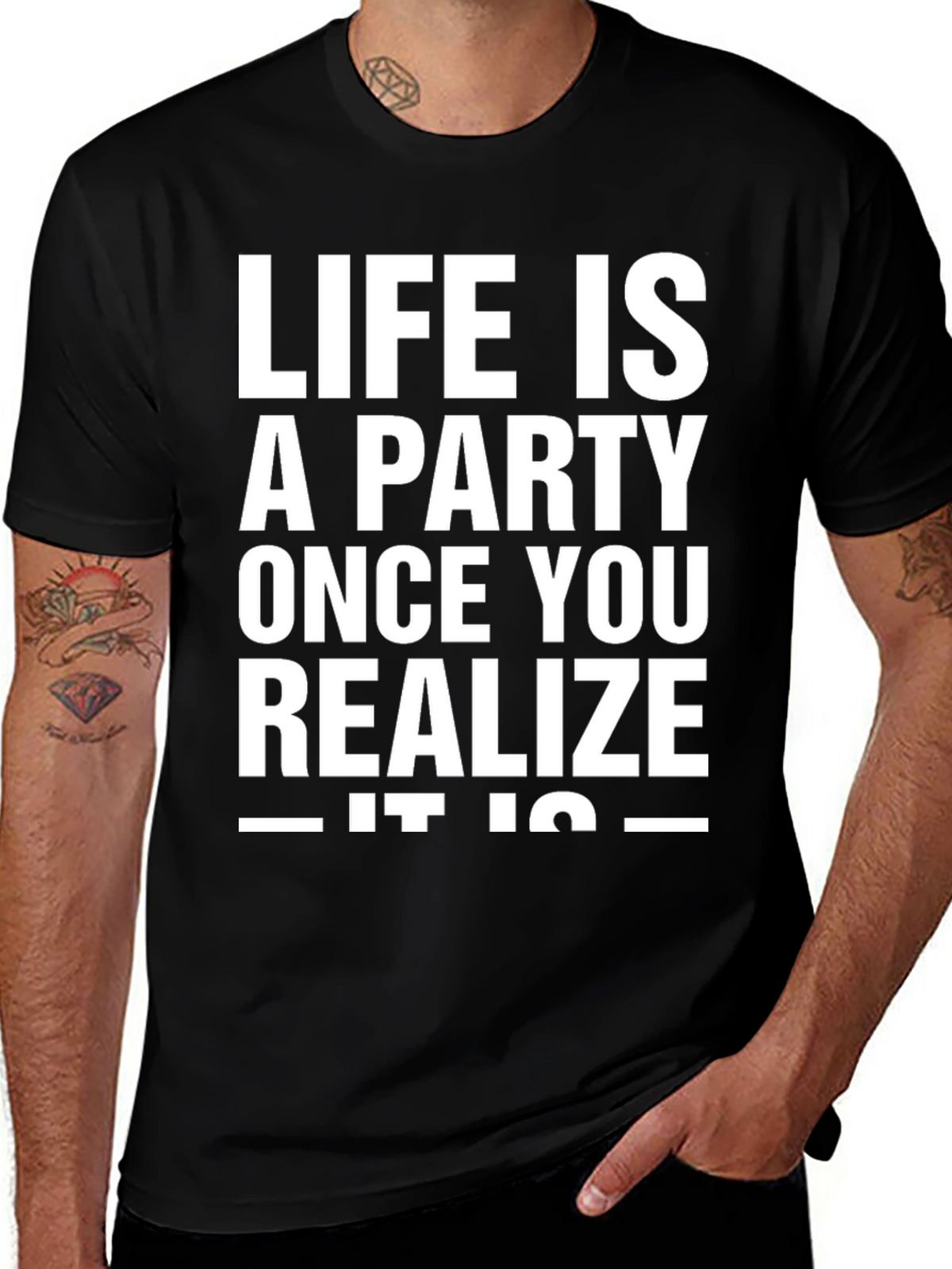 Life is a Party Graphic T-Shirt