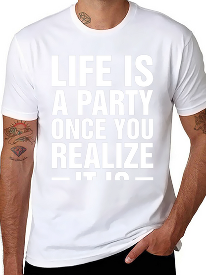 Life is a Party Graphic T-Shirt