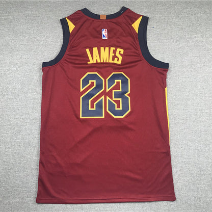 Men's Cleveland Cavaliers LeBron James #23 Red Swingman Player Jerseys