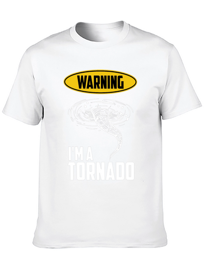 Warning Im A Tornado Graphic T-Shirt