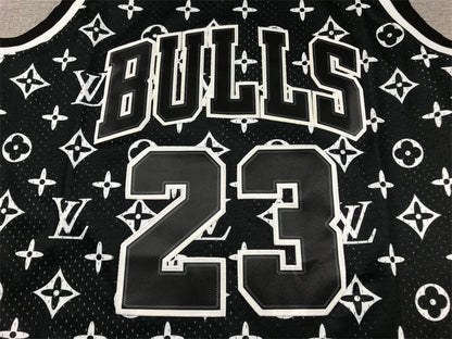 Men's Chicago Bulls Michael Jordan Mitchell & Ness Black 1997-98 Hardwood Classics Authentic Jerseys