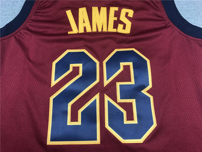 Men's Cleveland Cavaliers LeBron James #23 Red Swingman Player Jerseys