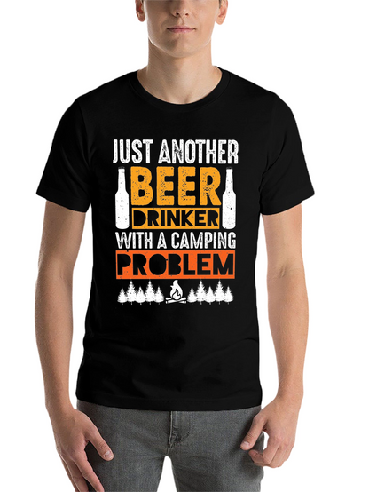 Beer Drinker Camping Problem T-Shirt