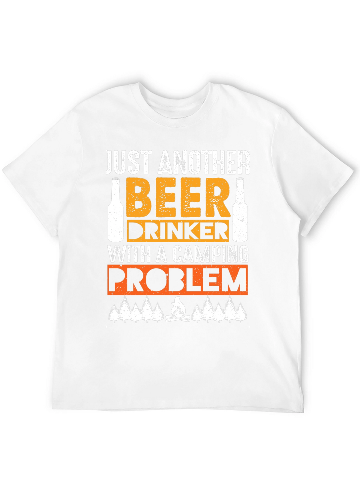 Beer Drinker Camping Problem T-Shirt