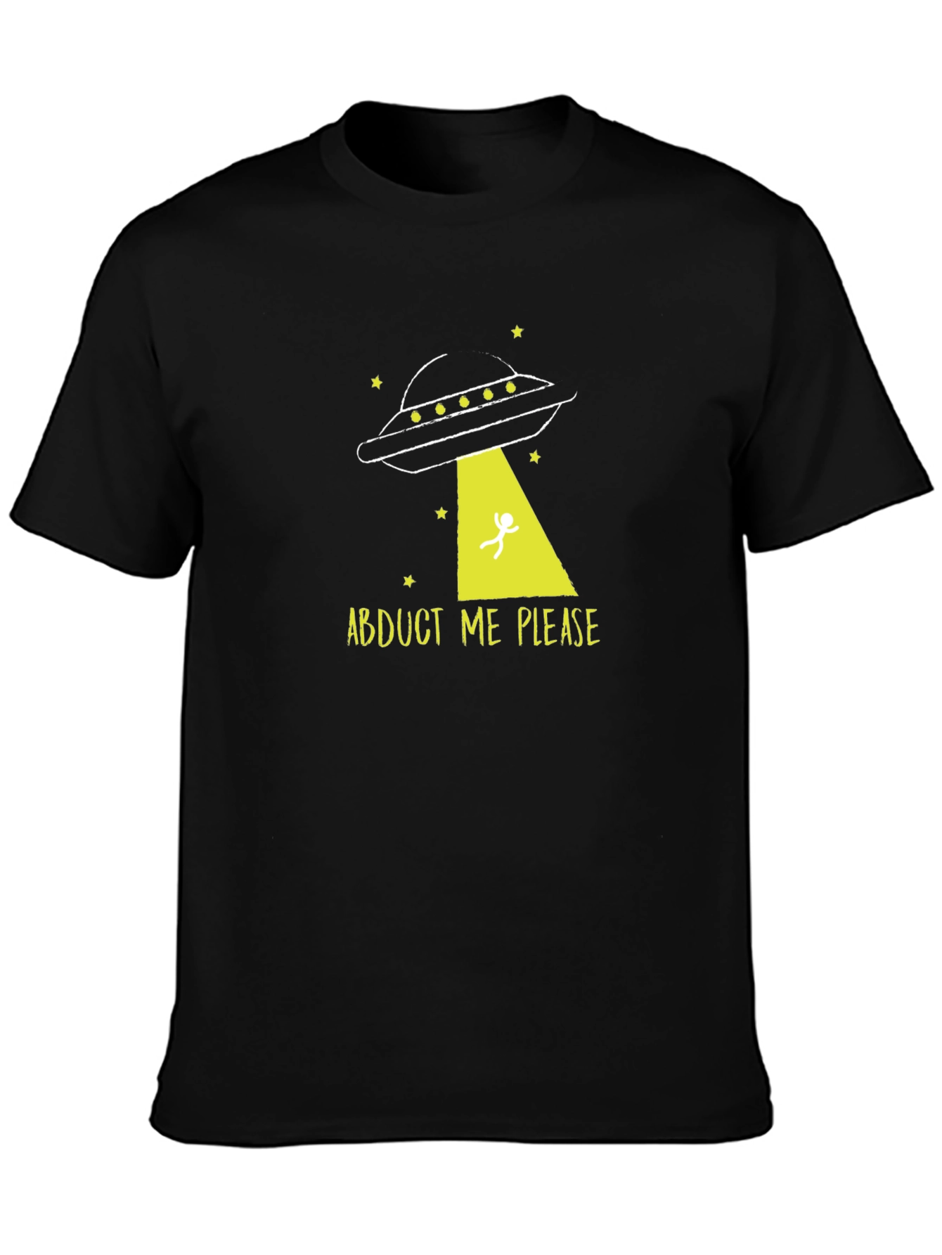 Abduct Me Please UFO Graphic Tee