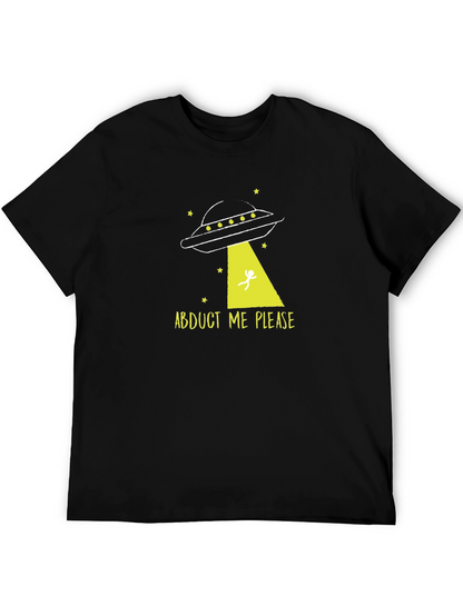 Abduct Me Please UFO Graphic Tee