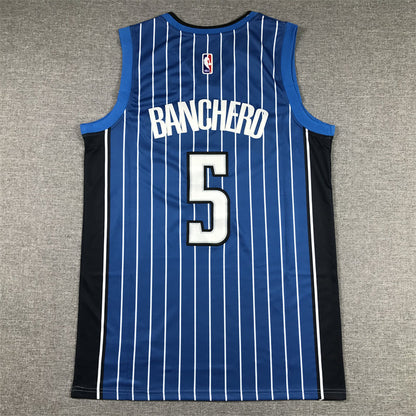 Men's Orlando Magic Paolo Banchero #5 2022/23 Royal Swingman Jerseys