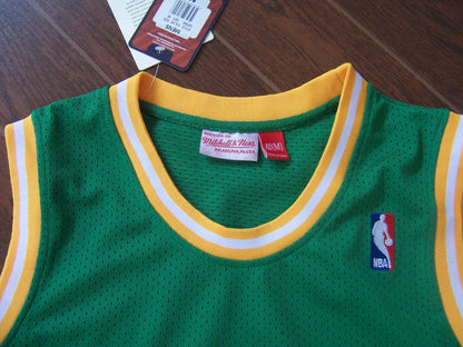 SuperSonics No. 40 Rain Man Shawn Kemp Green Jersey