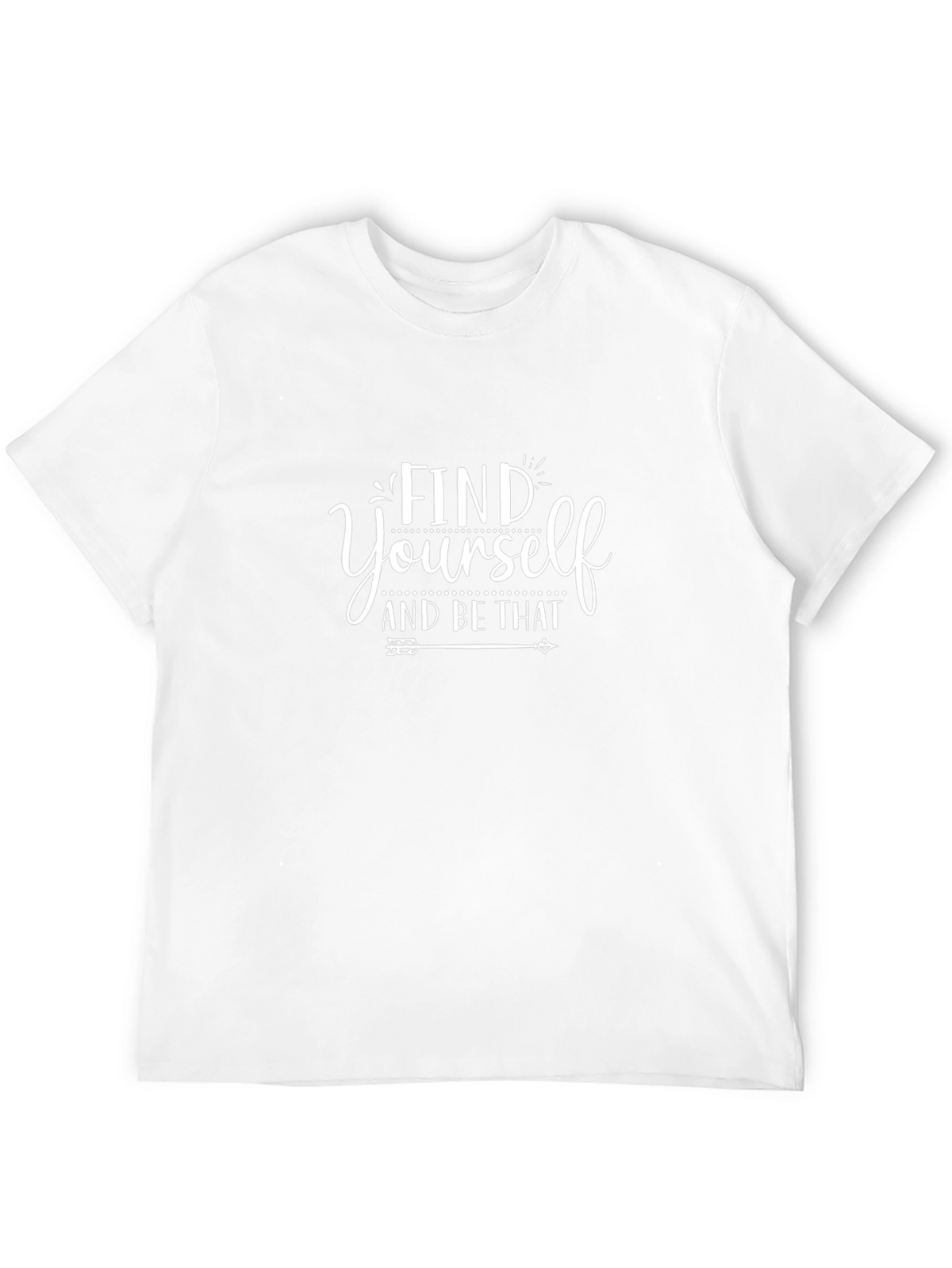 Find Yourself Graphic T-Shirt - Stylish Black Tee