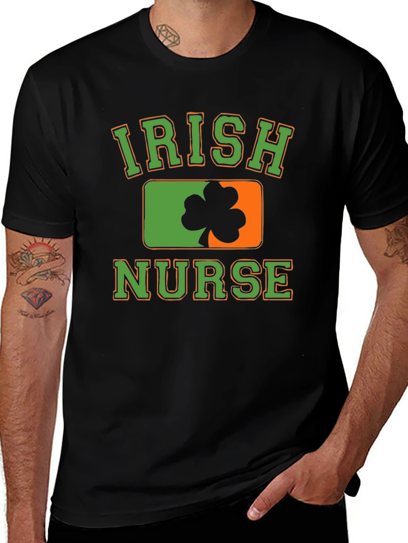 Irish Nurse St. Patricks Day T-Shirt