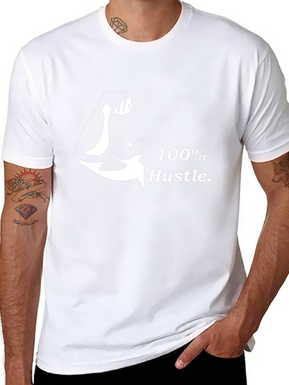 100% Hustle Graphic Tee