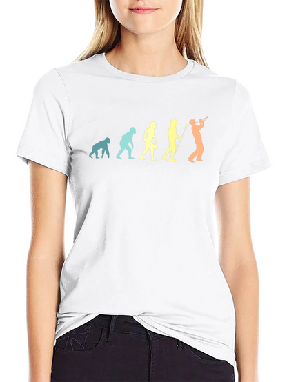 Evolution of Music Mens Black T-Shirt