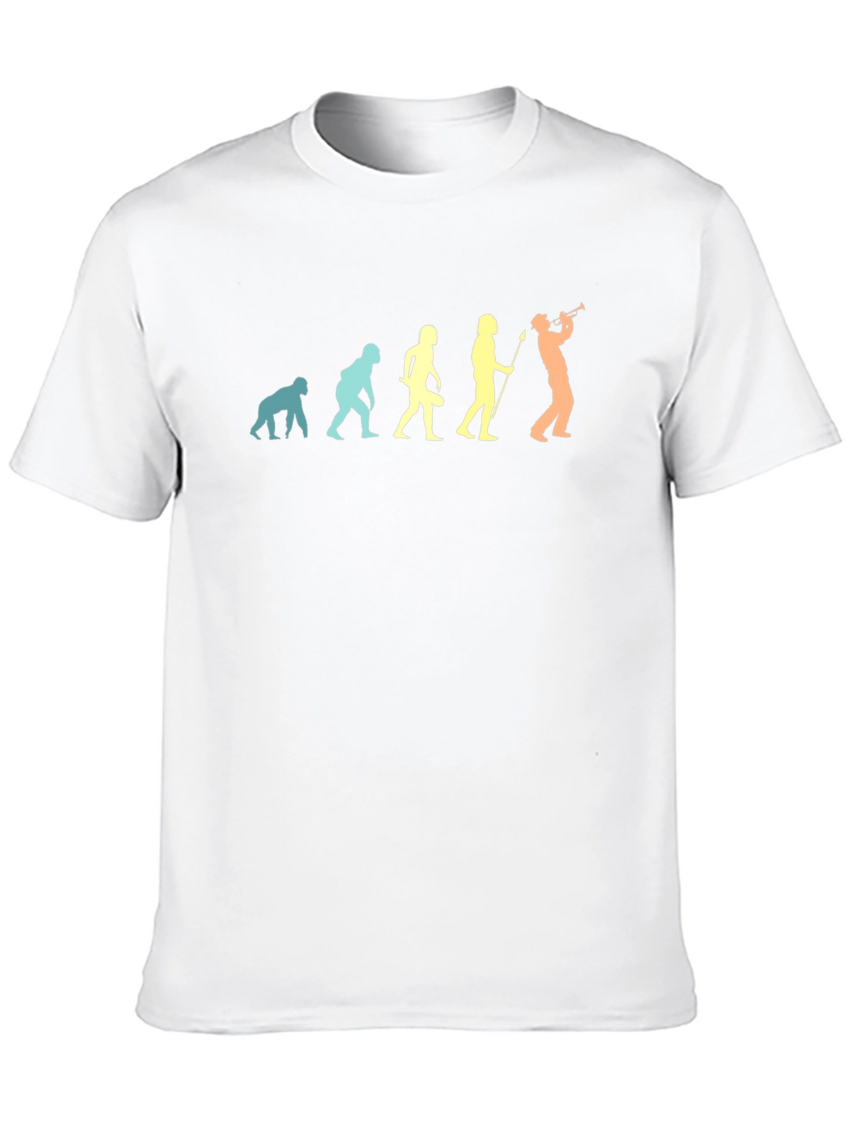 Evolution of Music Mens Black T-Shirt