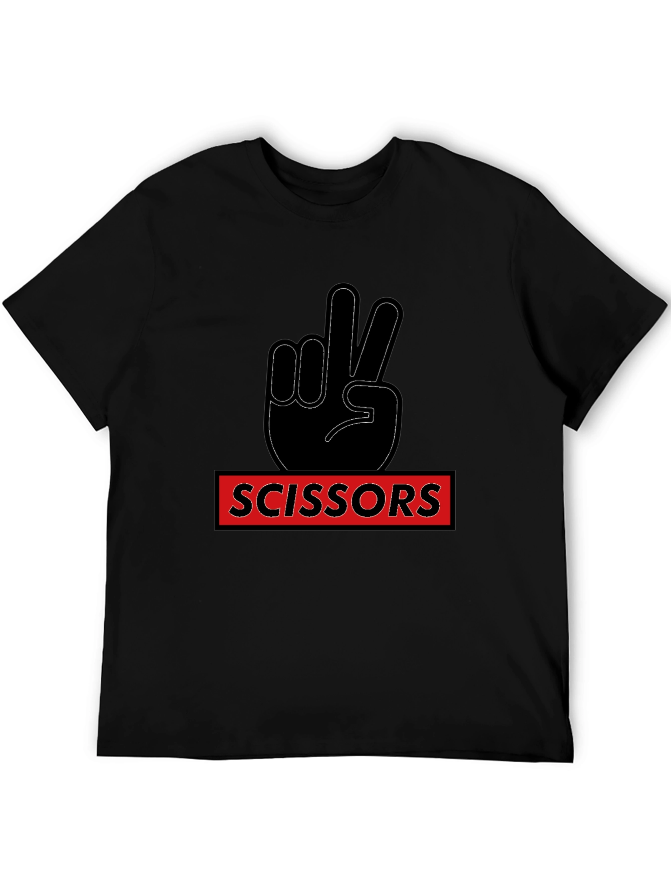 Rock Paper Scissors - Scissors Graphic Tee