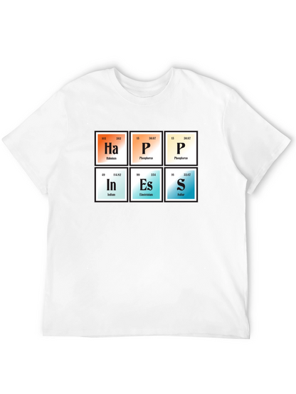 Periodic Table Inspired T-Shirt - HaPInEs