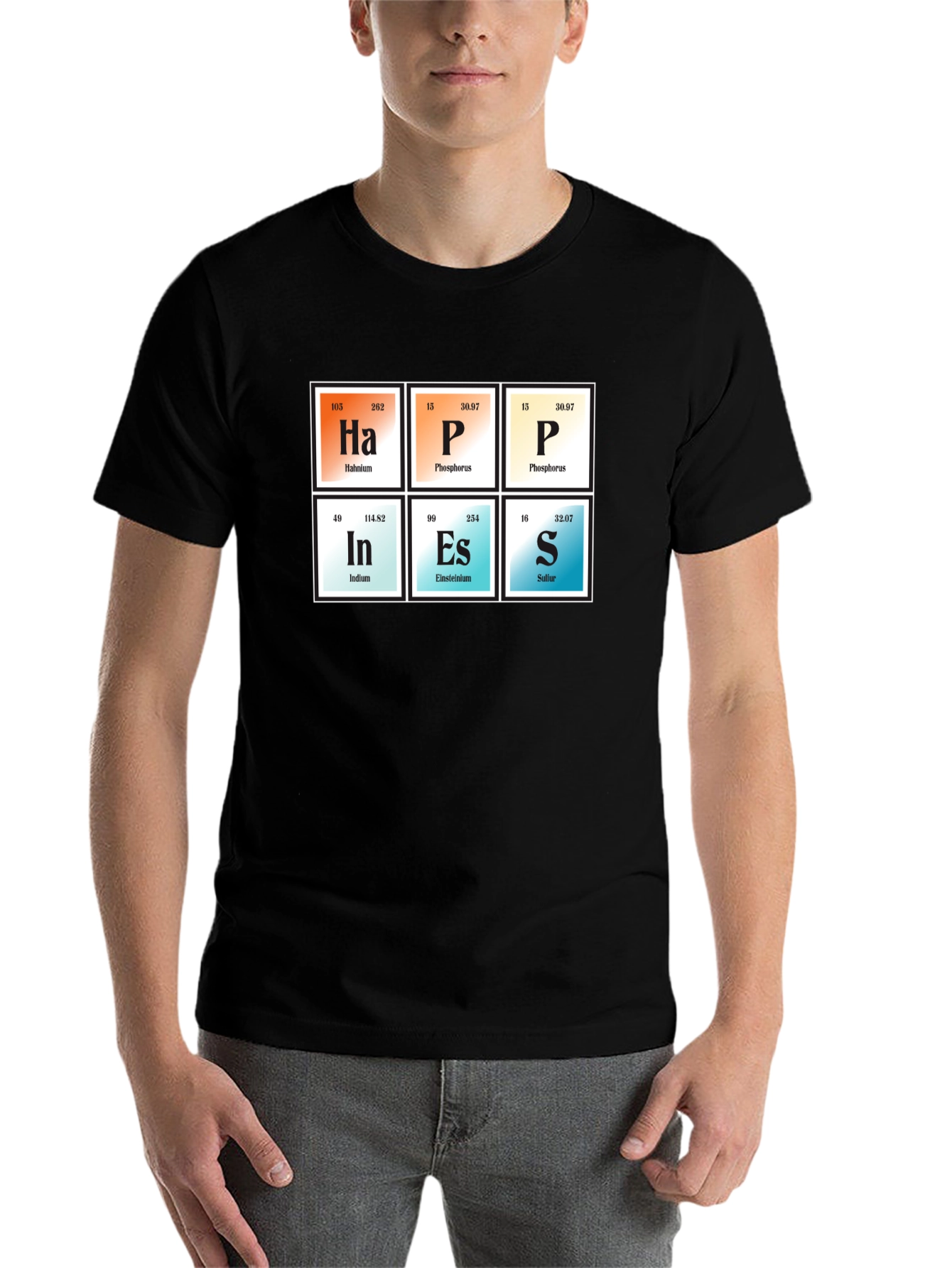 Periodic Table Inspired T-Shirt - HaPInEs