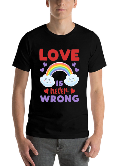 Love Is Never Wrong Graphic T-Shirt