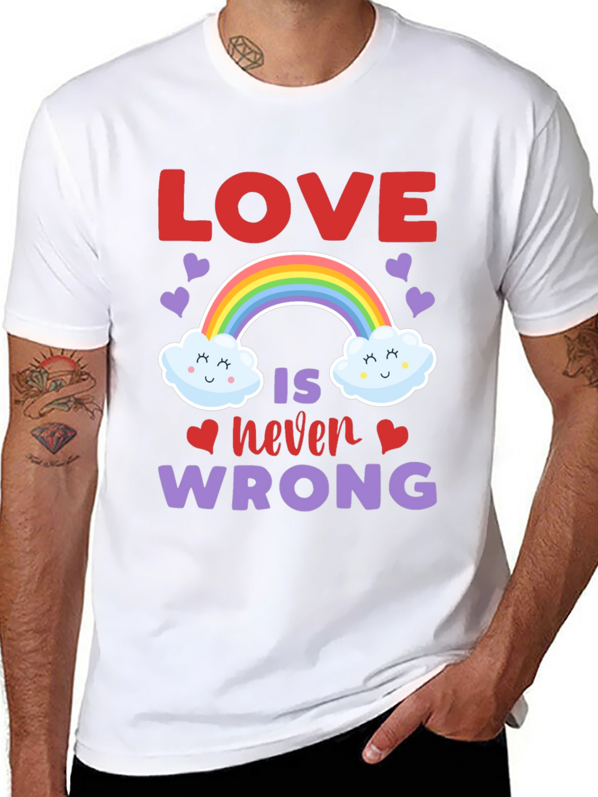 Love Is Never Wrong Graphic T-Shirt