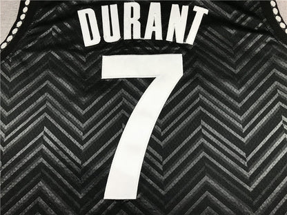 Men's Brooklyn Nets Kevin Durant #7 Black 2020/21 Swingman Player Jerseys