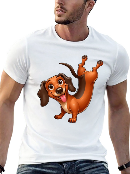 Funny Dachshund T-Shirt - Cartoon Dog Design