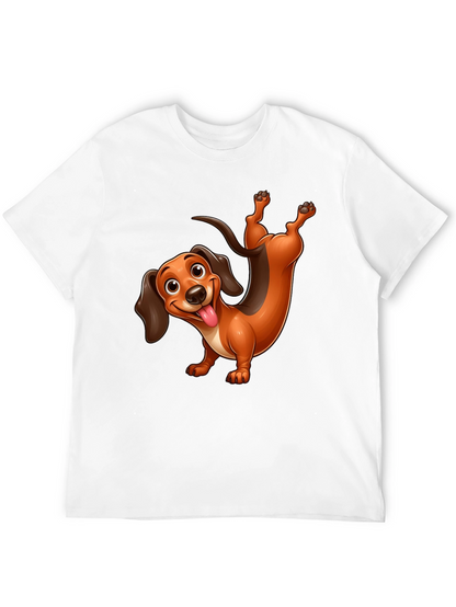 Funny Dachshund T-Shirt - Cartoon Dog Design