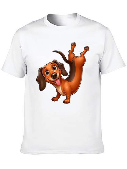 Funny Dachshund T-Shirt - Cartoon Dog Design