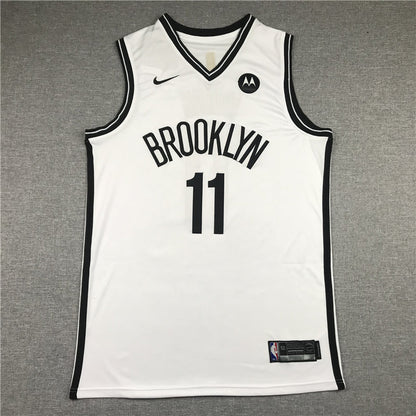 Men's Brooklyn Nets Kyrie Irving White 2019 Fast Break Player Movement Jerseys