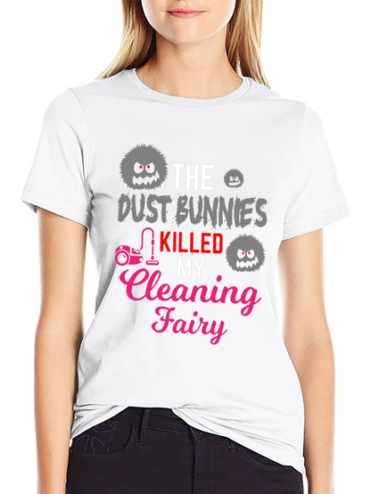 Dust Bunnies Cleaning Fairy T-Shirt