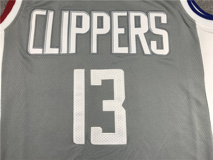 Men's LA Clippers Paul George Gray 2020/21 Swingman Jerseys - Earned Edition