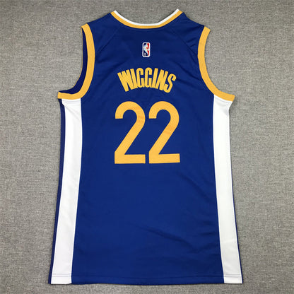 Men's Golden State Warriors Andrew Wiggins 2020/21 Fast Break Replica Jerseys