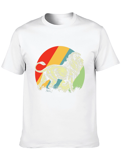 Retro Lion Graphic Tee