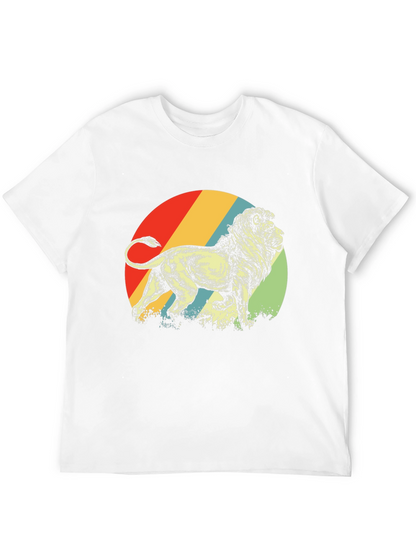 Retro Lion Graphic Tee