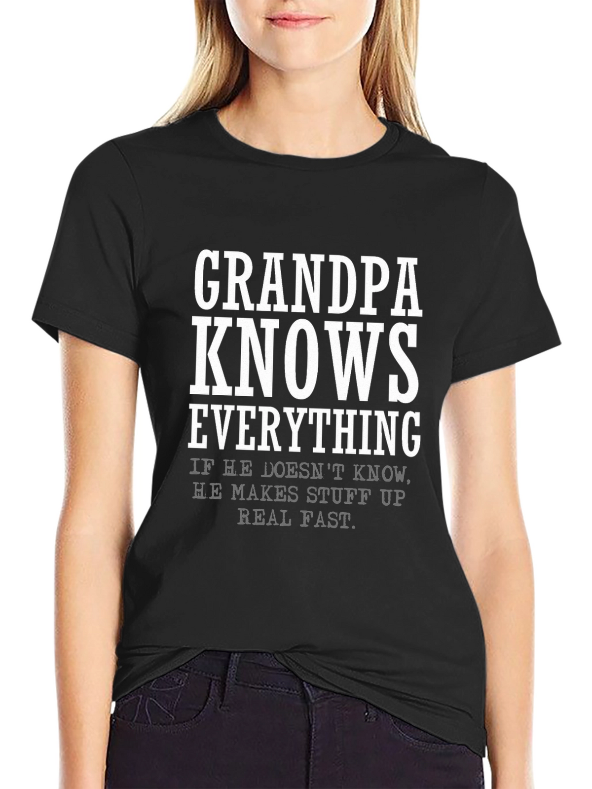 Grandpa Knows Everything T-Shirt