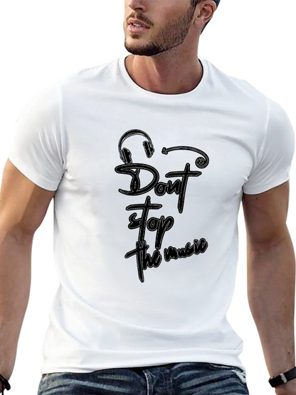 Dont Stop the Music Graphic Tee