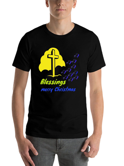 Blessings Merry Christmas Graphic Tee