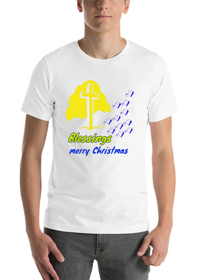 Blessings Merry Christmas Graphic Tee