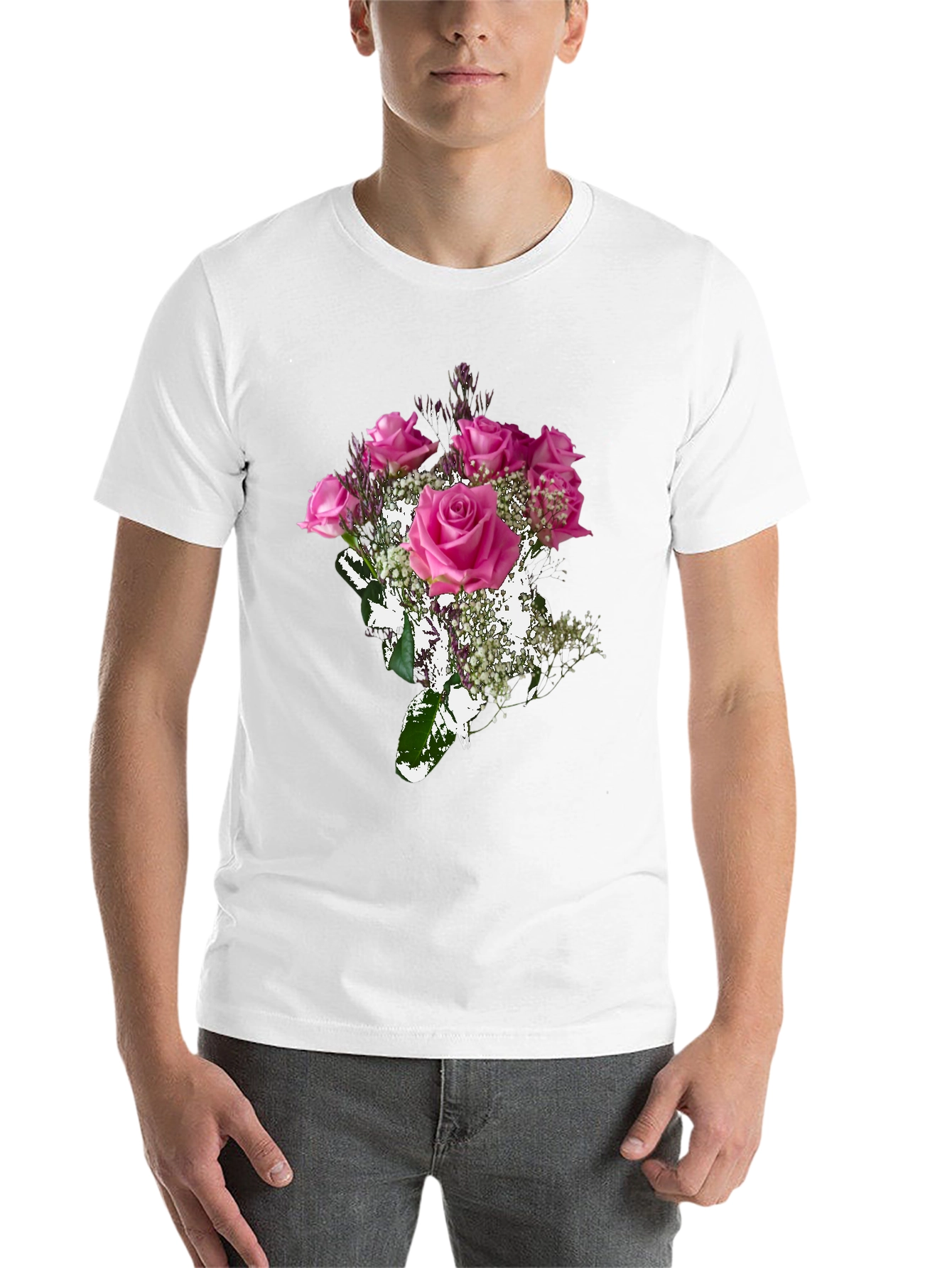Floral Bouquet Graphic T-Shirt