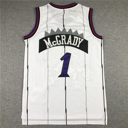 Men's Toronto Raptors Tracy McGrady 1998-99 White Hardwood Classics Swingman Jerseys