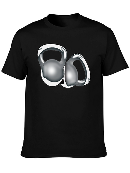 Kettlebell Graphic Black T-Shirt