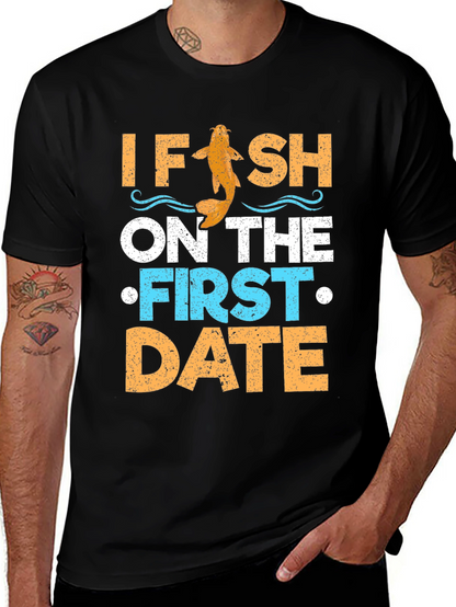 Funny Fishing Date T-Shirt