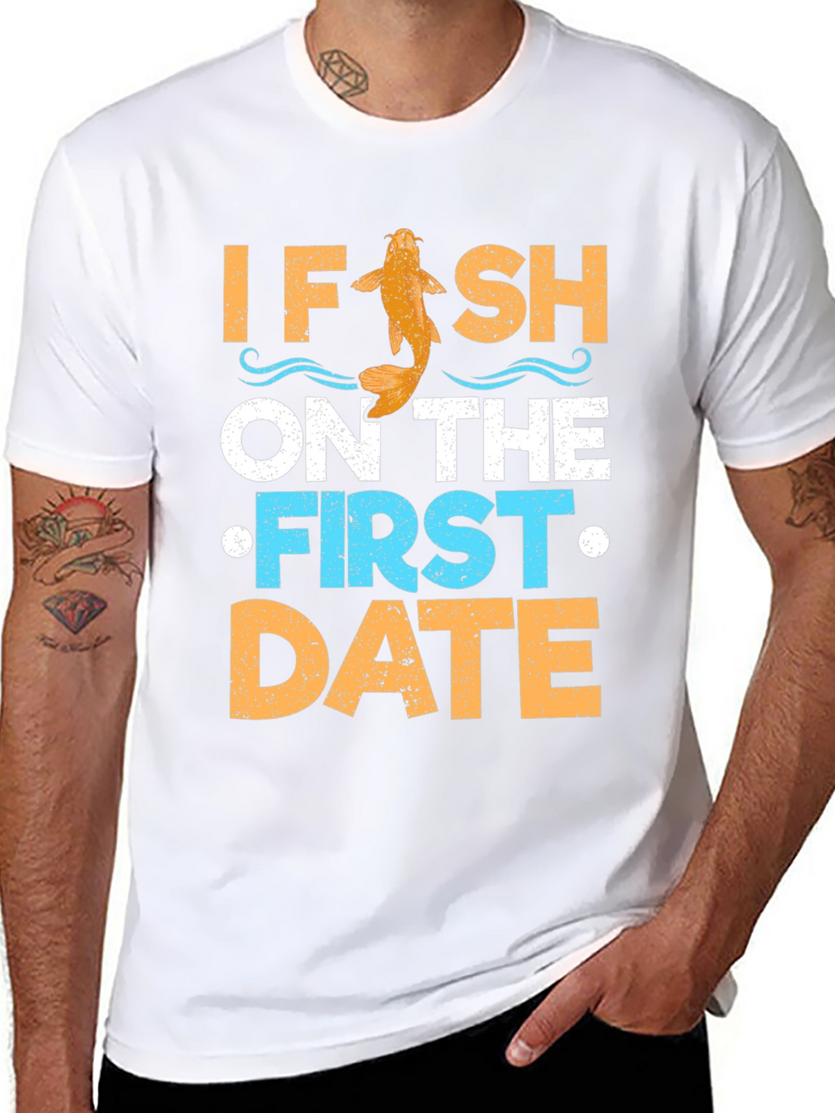 Funny Fishing Date T-Shirt