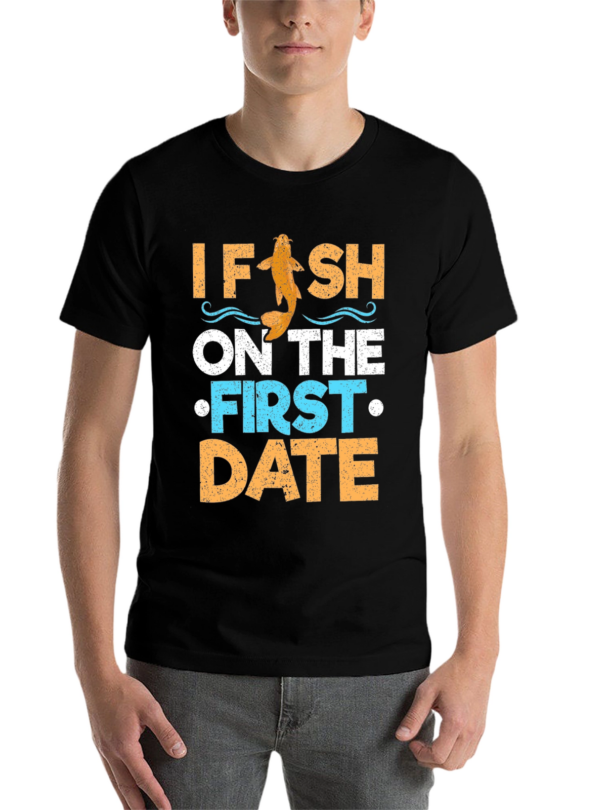 Funny Fishing Date T-Shirt