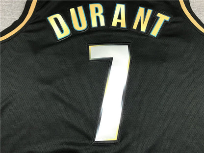 Men's Brooklyn Nets Kevin Durant Black 2020/21 Swingman Player Jerseys